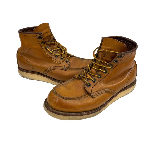 レッドウィング RED WING 6 inch Classic Moc irish setter アイリッシュセッター 茶 メンズ靴 ブーツ ワーク ベージュ USA 8 1/2 101sh-2397