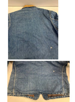 リー Lee 70's 70年代 81-LJ デニムカバーオール ブランケットライナー ヴィンテージ vintage アメリカ製 MADE IN USA ジャケット ブルー 101MT-4490