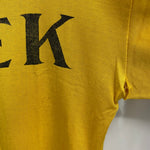 【曜日割引対象外】 チャンピオン Champion 50's 60's フットボールT Tシャツ イエロー 201MT-4229 VB