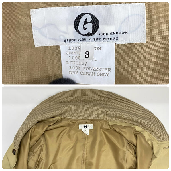 グッドイナフ Goodenough 90's ドンキーコート コート ベージュ Sサイズ 201MT-4025