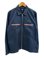 ステューシー STUSSY Full Zip Work Jacket フルジップ ワークジャケット ジャケット ネイビー Mサイズ 101MT-4479