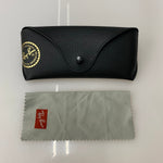 【中古】レイバン Ray-Ban 偏光レンズ 55□19 145 RB4334D 眼鏡・サングラス サングラス ブラウン 201goods-735