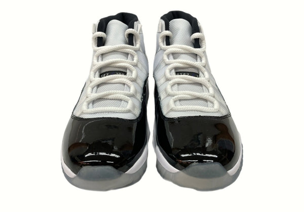 ナイキ NIKE 18年製 AIR JORDAN 11 RETRO CONCORD エア ジョーダン レトロ コンコルド AJ11 白 黒 378037-100 メンズ靴 スニーカー ホワイト 26.5cm 104-shoes602