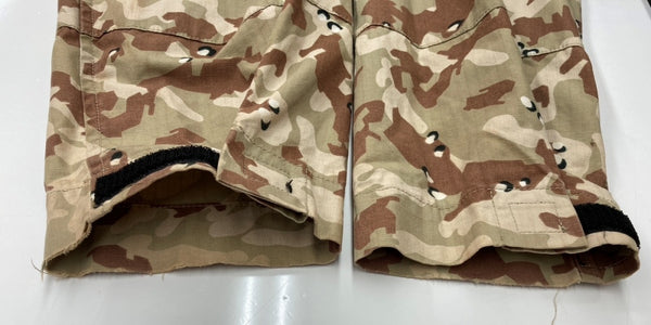 アベイシングエイプ A BATHING APE 90s 初期 リップストップ デザートカモ RIPSTOP MAD FACE DESERT CAMO PARKA ECWCS マウンテンパーカー フーディ 迷彩柄 グリーン系 ベージュ系 ジャケット 総柄 カーキ 104MT-1818