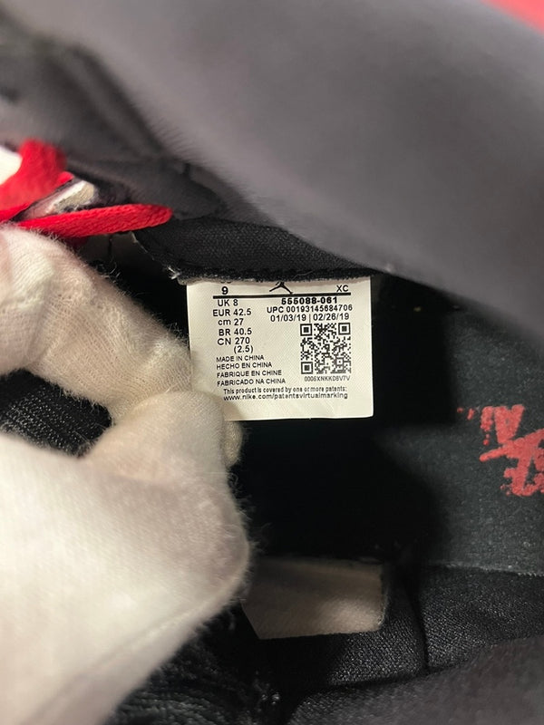 ジョーダン JORDAN NIKE AIR JORDAN 1 RETRO HIGH OG GYM RED ナイキ エアジョーダン 1 レトロ ハイ オリジナル ジムレッド 555088-061 メンズ靴 スニーカー レッド 27cm 101sh-2377