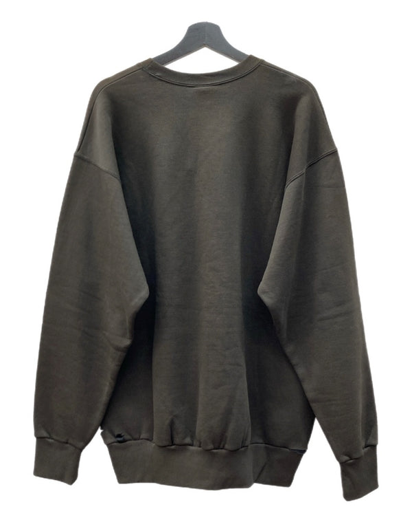 ナイキ NIKE 90s CREWNECK SWEATSHIRT クルーネック スウェット デッドストック USA製 トレーナー プリント AJ 茶 660045 スウェット ロゴ ブラウン Lサイズ 104MT-1702