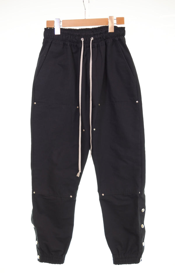 インディピクト INDEPICT Knee patch pants パンツ 黒 ボトムスその他 ブラック Mサイズ 103MB-524