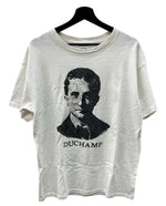 レディメイド READYMADE 21SS DUCHAMP T-SHIRT マルセル・デュッシャン Tシャツ 白 RE-CO-WH-00-00-141 Tシャツ プリント ホワイト Mサイズ 104MT-1675