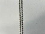 クロムハーツ CHROME HEARTS NECKLACE- ROLL CHAIN 20” ロールチェーン 20インチ メンズジュエリー・アクセサリー ネックレスチェーン シルバー 101goods-187