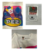 ヴィンテージ vintage 90s 90's FRUIT OF THE LOOM 1998 pez candy ピエロ キャンディー 企業モノ Tシャツ ホワイト Lサイズ 101MT-2952