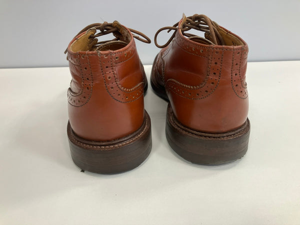トリッカーズ Trickers THE JACK COLLECTION GHILLIE BOOTS ギリーブーツ ウィングチップ フルブローグ カントリー MADE IN ENGLAND イングランド製 英国製 6012 メンズ靴 ブーツ カントリー ブラウン UK7 101sh-2214