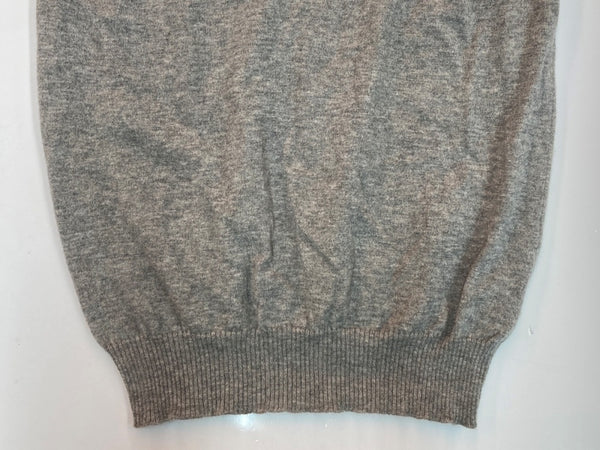 メゾンマルジェラ Maison Margiela REPLICA V-NECK LOWGAGE SWEATER Vネック ローゲージ セーター ニット 薄手 灰 S50HA0739 S16007 セーター 無地 グレー Mサイズ 104MT-2209
