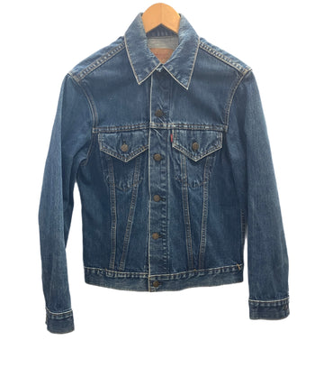 リーバイス Levi's 70's 70s 70505 ケアタグ ボタン裏529刻印 4th  Gジャン デニムジャケット トラッカー 濃紺 - ジャケット ブルー フリーサイズ 101MT-2842