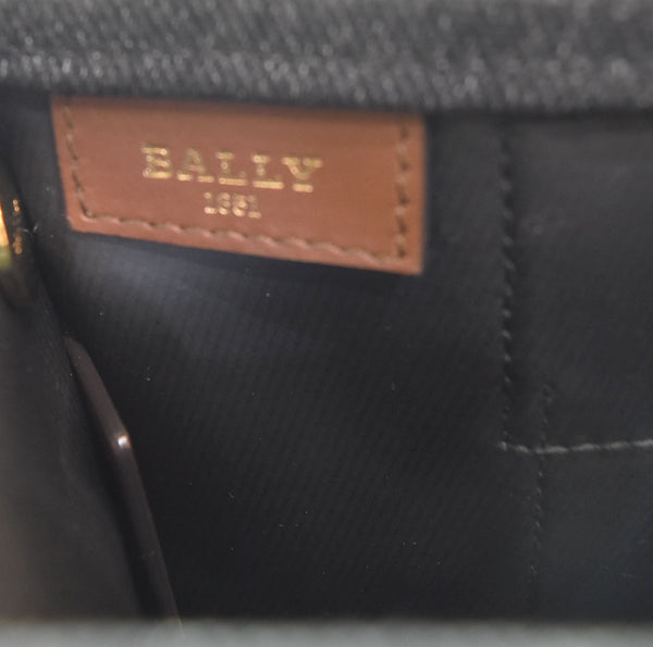 バリー BALLY DRYSALIA ドライサリアハンドバック ミニトート キャンバス バッグ レディースバッグ ハンドバッグ ブラック 103B-138