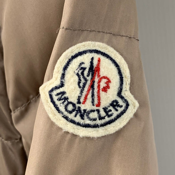 モンクレール MONCLER ダウンジャケット 142-093-49929-05 コート ベージュ 201LT-463