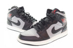 ナイキ NIKE AIR JORDAN 1 MIDエア ジョーダン 1 ミッド 554724-096  メンズ靴 スニーカー ブラック 27cm 103S-1235