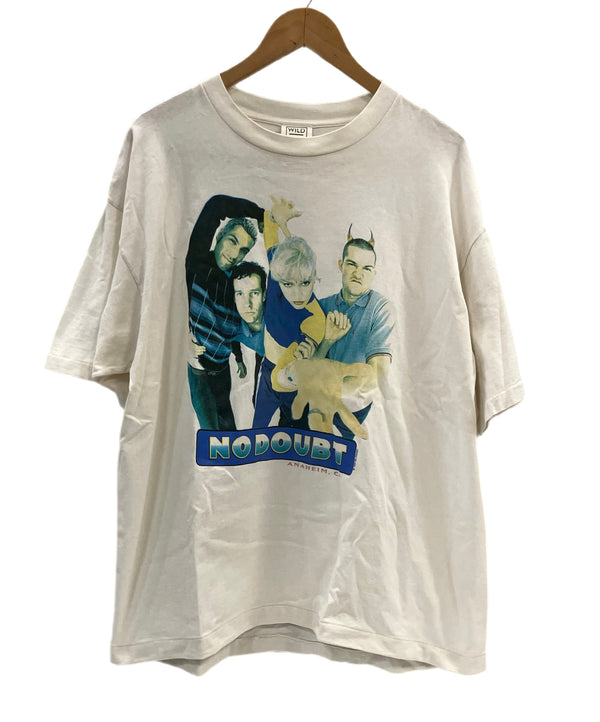 バンド band 90’s 90年代 WILD OATS NO DOUBT ANAHEIM .CA ノーダウト VINTAGE ヴィンテージ XL Tシャツ ホワイト LLサイズ 101MT-5058