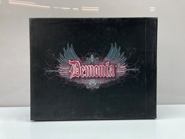 デモニア DEMONIA ROCKY-10 ロッキー スチールトゥ レースアップ パンク ロング シューズ 黒 メンズ靴 ブーツ その他 ブラック サイズ 9M 104S-979