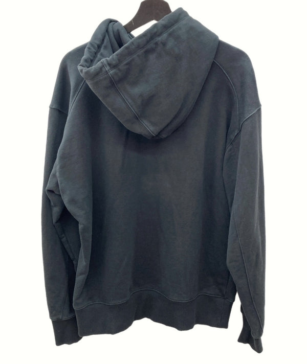 ワイスリー Y-3 GFX GRAPHIC LOGO HOODIE グラフィック ロゴ フーディ パーカー スウェット 黒 パーカ ワンポイント ブラック Sサイズ 104MT-1119