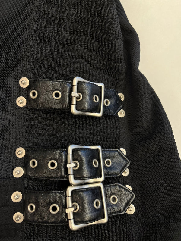 ニコクドウ 弐黒堂 ライドジャケット 刺繍 バイカー バイク ジャケット ブラック Lサイズ 101MT-5393