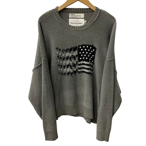 ダイリク DAIRIKU 22AW American Dream Inside-out Knit 星条旗 ダイリク DAIRIKU 22AW American Dream Inside-out Knit 星条旗