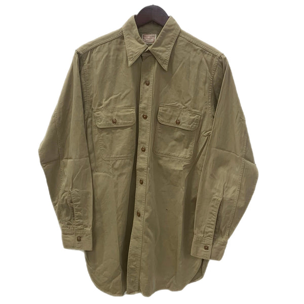 【曜日割引対象外】 ヴィンテージ vintage ~50's  ヘラクレス HERCULES 長袖シャツ ブラウン 201MT-3531 VB