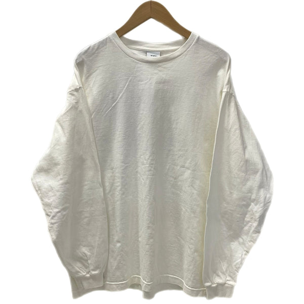 ダブルタップス W)taps 23SS イングレディエント ロングスリーブ Tシャツ INGREDIENTS LS ロンT ホワイト 2サイズ 201MT-3359
