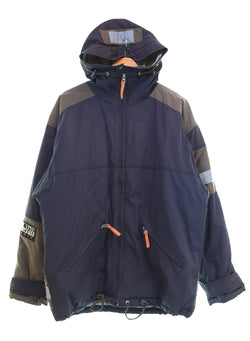ナパピリ napapijri 90s マウンテンパーカー Made in ITALY 90's リフレクター 中綿 イタリア製 ジャケット マルチカラー LLサイズ 103MT-3522