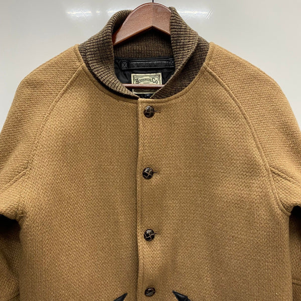 【曜日割引対象外】 ヒューストン HOUSTON PHARAOHS ファラオジャケット ブラウン Mサイズ 201MT-3182 VB