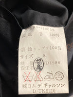 コムデギャルソン COMME des GARCONS HOMME オム ウールテーラードジャケット  HS-11005S ジャケット ブラック Sサイズ 101MT-3779
