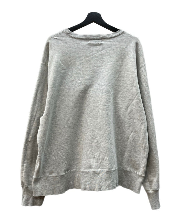 ダブルアールエル RRL 90s 90年代 三ツ星タグ EAGLE SWEAT SHIRT イーグル 灰色 スウェット プリント グレー Lサイズ 104MT-2022