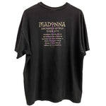 【曜日割引対象外】 ヴィンテージ vintage 00's MADONNA 2001 WORLD TOUR tee Tシャツ ブラック XLサイズ 201MT-3972 VB
