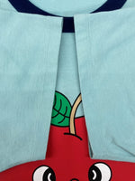 グッチ GUCCI Apple Print S/S T-Shirt アップル 半袖 Tシャツ リンゴ ジャージT 半袖 青 Tシャツ ロゴ ブルー Sサイズ 104MT-2338