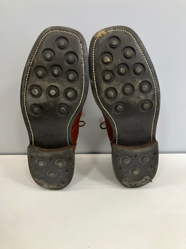 トリッカーズ Trickers THE JACK COLLECTION GHILLIE BOOTS ギリーブーツ ウィングチップ フルブローグ カントリー MADE IN ENGLAND イングランド製 英国製 6012 メンズ靴 ブーツ カントリー ブラウン UK7 101sh-2214