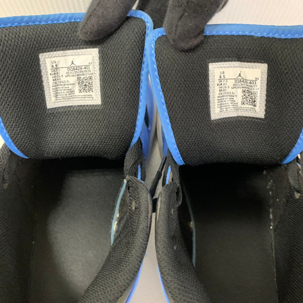 ナイキ NIKE AIR JORDAN 1 MID UNIVERSITY BLUE DQ8426-401 メンズ靴 スニーカー ブルー 26.5cmサイズ 201-shoes1364