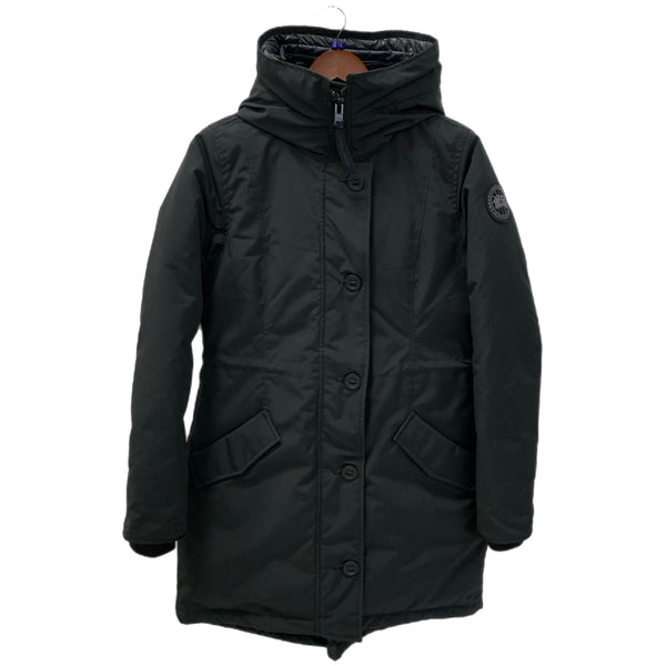 カナダグース CANADA GOOSE ロスクレア パーカ ブラックレーベル Rossclair Parka Black Label 2580WB ジャケット ブラック Sサイズ 201MT-4788