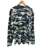 シュプリーム SUPREME 2024AW Hysteric Glamour Cars Thermal ヒステリックグラマーカーズサーマルロングスリーブ ティール ロンT ブルー Mサイズ 101MT-3805