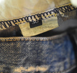 ヒステリックグラマー HYSTERIC GLAMOUR 加工デニム スリムストレート デニムパンツ 0242AP03 デニム ブルー 30 103MB-609