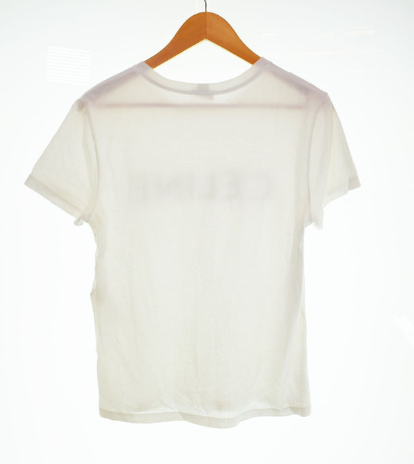 セリーヌ Céline CELINE エディ期 LOGO PRINT Tee ロゴ プリント Tシャツ  2X308916G Tシャツ ホワイト Sサイズ 103LT-135