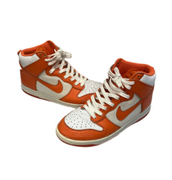 ナイキ NIKE Dunk High White Orange Blaze Varsity Blue ダンクハイ 317982-181 メンズ靴 スニーカー オレンジ 28cm 101-shoes1691