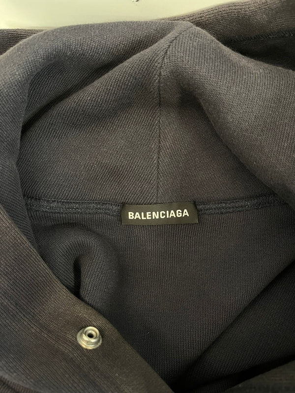 バレンシアガ BALENCIAGA SPEED HUNTERS HOODIE スピードハンターズ プルオーバー フーディ 黒 TS88 541873 TCV37 パーカ ブラック Sサイズ 101MT-5193
