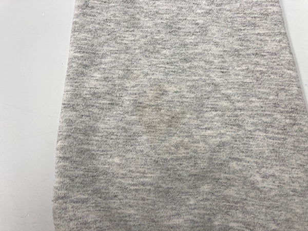 ミリタリー Military 80s 80年代~ USMA BISTEX 染み込み アメリカ軍 USA製 サイドリブ 灰色 スウェット プリント グレー Lサイズ 104MT-2255