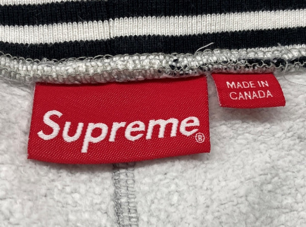 シュプリーム SUPREME 14AW Classic Rib Sweat Pants クラシック リブ スウェット パンツ 灰 刺繍 ボトムスその他 グレー Mサイズ 104MB-135