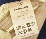 ミーンズワイル meanswhile CARGO SHORTS カーゴショーツ MW-PT18109  ハーフパンツ ベージュ Mサイズ 103MB-630