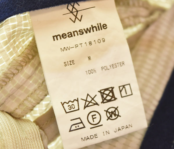 ミーンズワイル meanswhile CARGO SHORTS カーゴショーツ MW-PT18109  ハーフパンツ ベージュ Mサイズ 103MB-630
