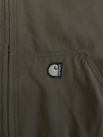 カーハート Carhartt キルト裏地 アクティブジャケット vintage ヴィンテージ カーキ J59TMB 2XL ジャケット ブラウン 3Lサイズ 101MT-5093