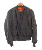 アルファ インダストリーズ ALPHA INDUSTRIES MA-1 フライト ジャケット 1968年 忠実復刻 モデル SCOVILL ZIP スコービル ジップ  8415-818-7352 ジャケット カーキ Mサイズ 103MT-2295