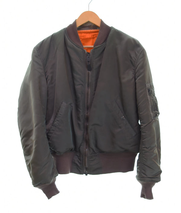 アルファ インダストリーズ ALPHA INDUSTRIES MA-1 フライト ジャケット 1968年 忠実復刻 モデル SCOVILL ZIP スコービル ジップ  8415-818-7352 ジャケット カーキ Mサイズ 103MT-2295