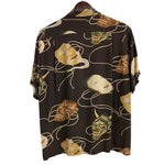 【曜日割引対象外】 サンサーフ SUN SURF Noh Mask 能面 アロハシャツ SS31609 半袖シャツ ブラウン Mサイズ 201MT-3826 VB