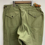 【曜日割引対象外】 ヴィンテージ vintage 70's US.ARMY ファイヤーマンパンツ ミリタリー 8415-00-577 カーゴパンツ カーキ 36×31サイズ 201MB-865 VB